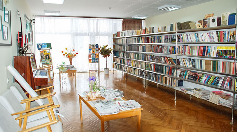 Библиотека санатория Нива в Ессентуках